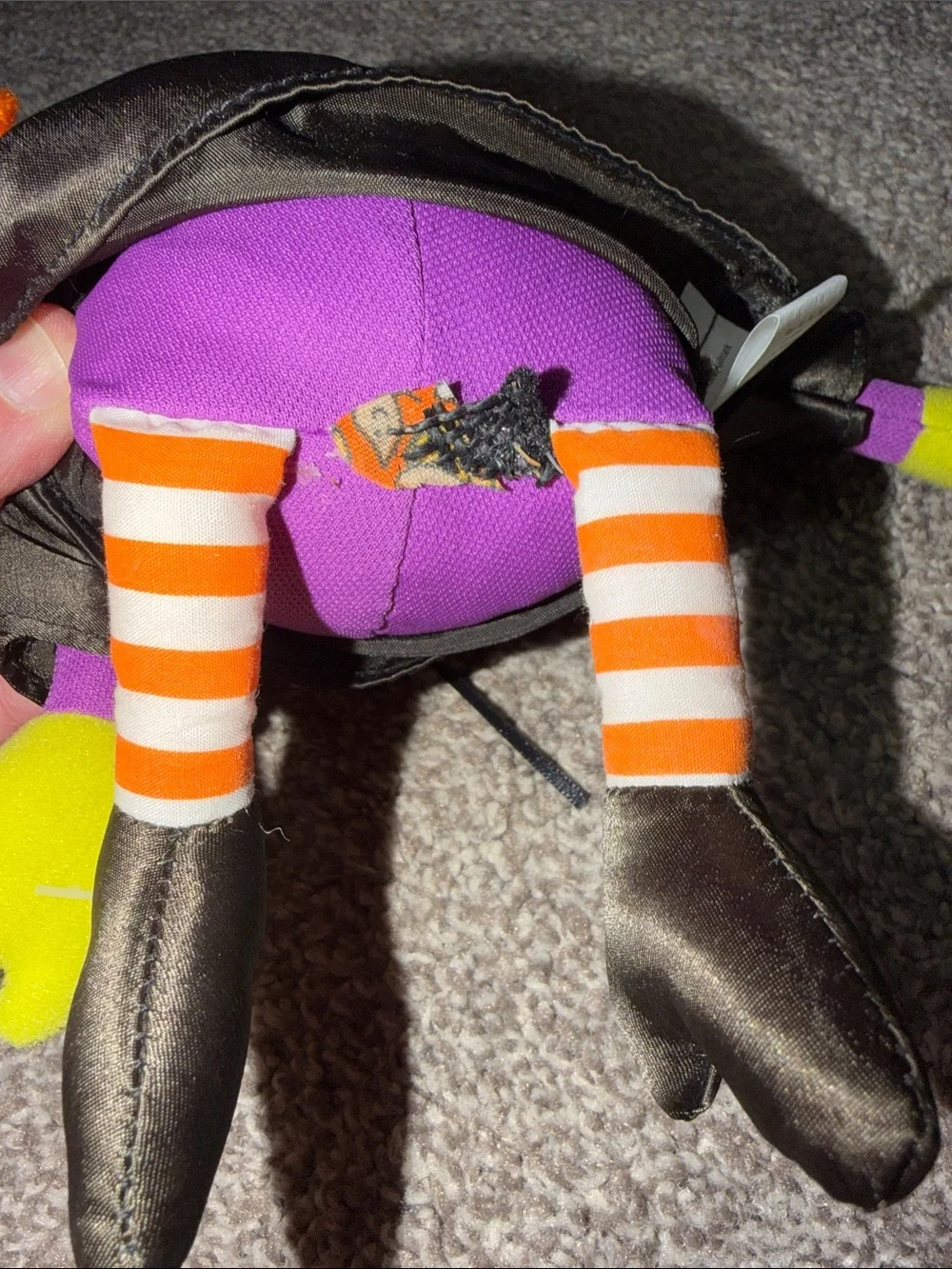 Vintage Hallmark Boo Buddies Cackles Halloween Witch 1986